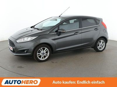 Usata Ford Fiesta Titanium 125 CV (91 kW) 2016 Grigio Utilitaria
