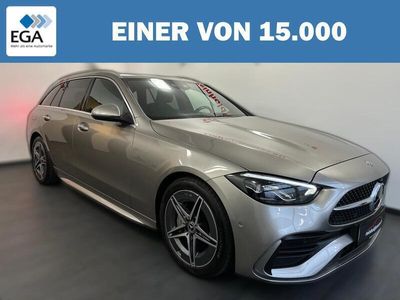 gebraucht Mercedes C300 d T AMG-Line Distronic-Plus