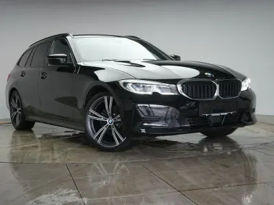 Brugt BMW 320 Sport Line 190 HK (139 kW) 2021 Sort Stationcar