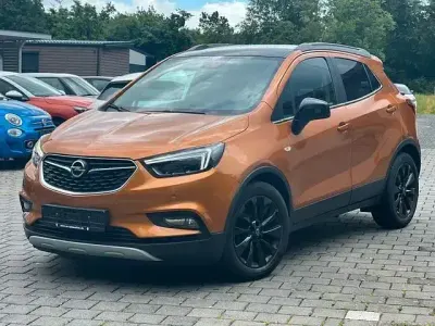 Gebraucht Opel Mokka X Color Innovation 140 PS (102 kW) 2016 Safran orange dach schwarz SUV