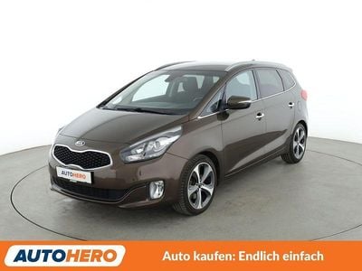 Gebraucht Kia Carens 141 PS (103 kW) 2016 Braun Van / Kleinbus
