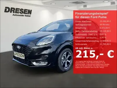 Usata Ford Puma ST-Line 125 CV (91 kW) 2024 Nero SUV