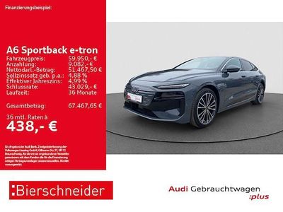 Nuova Audi e-tron Sportback Advanced Plus 210 kW (286 CV) 2025 Grigio SUV