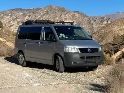 Gebraucht VW Multivan 131 PS (96 kW) 2005 Silber Van / Kleinbus
