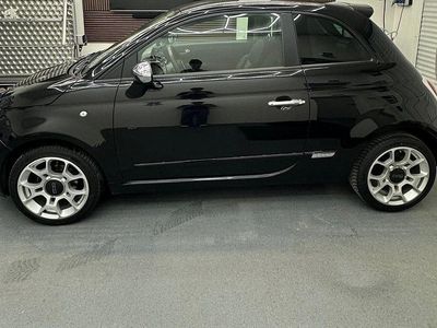 Gebraucht Fiat 500 69 PS (50 kW) 2011 Schwarz Kleinwagen