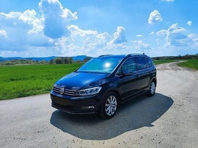 Usata VW Touran Highline 150 CV (110 kW) 2017 Nero Monovolume