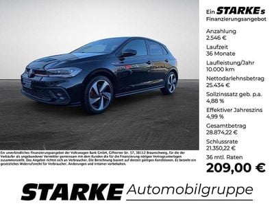 Rauchgrau Neu 2025 VW Polo GTI Limousine | 27.590 € (Guter Preis)