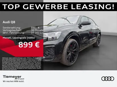 Neu Audi Q8 S-Line 394 PS (289 kW) 2026 Weiß SUV