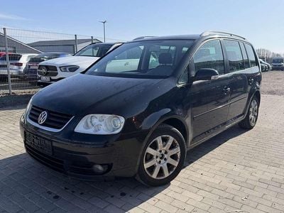 Gebraucht VW Touran Highline 136 PS (100 kW) 2003 Schwarz Van / Kleinbus