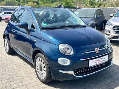 Brugt Fiat 500C Lounge 86 HK (63 kW) 2018 Blå Cabriolet