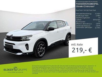 Gebraucht Citroën C5 Aircross Feel 131 PS (96 kW) 2023 Weiß SUV