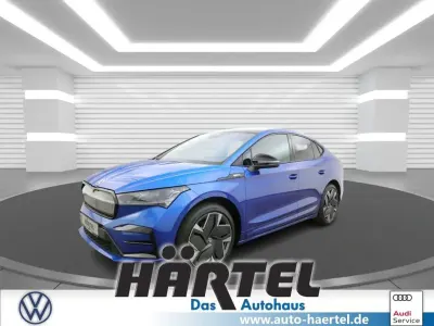 Gebraucht Skoda Enyaq iV RS 219 kW (299 PS) 2022 Raceblau (blue), metallic SUV