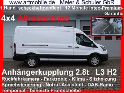 Gebraucht Ford Transit Trend 170 PS (125 kW) 2022 Frostweiß Van / Kleinbus