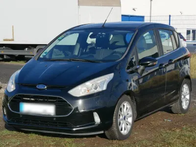 Gebraucht Ford B-MAX Titanium 125 PS (91 kW) 2016 Schwarz Van / Kleinbus