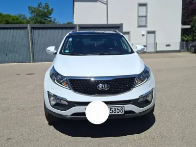Gebraucht Kia Sportage 116 PS (85 kW) 2015 Weiß SUV
