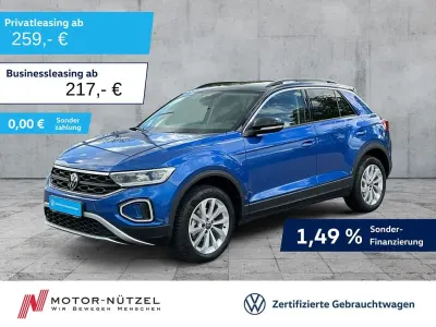 Gebraucht VW T-Roc Life 116 PS (85 kW) 2025 Ravennablau metallic SUV