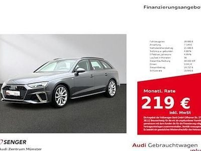 Gebraucht Audi A4 S-Line 150 PS (110 kW) 2023 Daytonagrau perleffekt Kombi