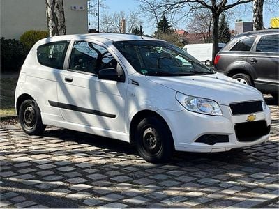 Gebraucht Chevrolet Aveo 2010 Weiß Kleinwagen