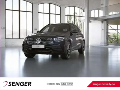 Gebraucht Mercedes GLC200 AMG 197 PS (144 kW) 2022 Unilack schwarz uni SUV