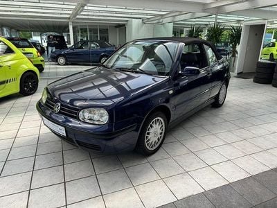 Gebraucht VW Golf Cabriolet Conceptline 116 PS (85 kW) 2000 Blau Cabrio