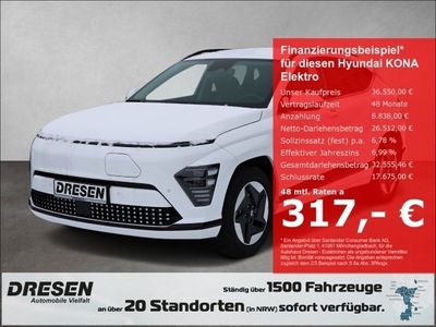 gebraucht Hyundai Kona Elektro Trend/LED/Wärmepumpe/Lenkradheizung/Navi/Rückfahrkamera