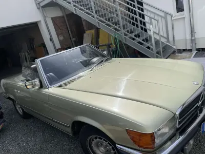 Gebraucht Mercedes SL280 185 PS (136 kW) 1981 Grün Cabrio