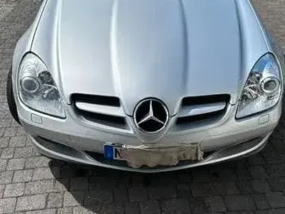 Gebraucht Mercedes SLK200 163 PS (119 kW) 2005 Silber Cabrio