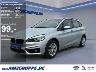 Gebraucht BMW 220 Active Tourer Advantage 192 PS (141 kW) 2017 Silber met Van / Kleinbus