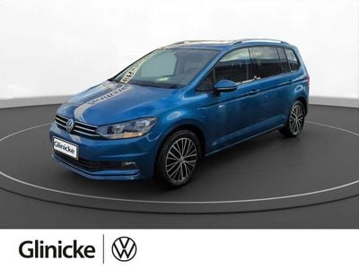 Gebraucht VW Touran Sound 150 PS (110 kW) 2018 Blau Van / Kleinbus