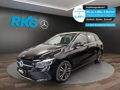 Neu Mercedes B180 Progressive 136 PS (100 kW) 2026 Schwarz Kleinwagen