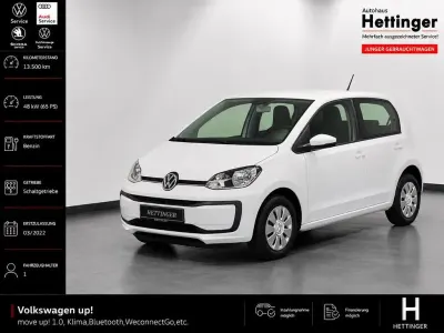 Gebraucht VW up! move up! 65 PS (47 kW) 2022 Weiß Kleinwagen