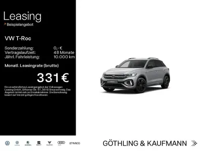 Gebraucht VW T-Roc Cabriolet R-line 150 PS (110 kW) 2025 Silber SUV