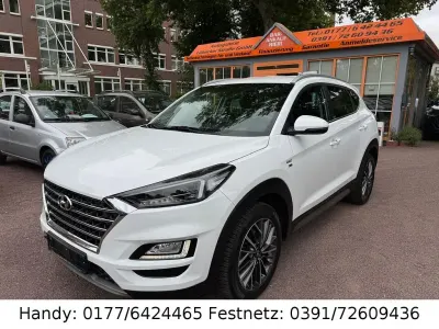 Gebraucht Hyundai Tucson 136 PS (100 kW) 2020 Weiß SUV