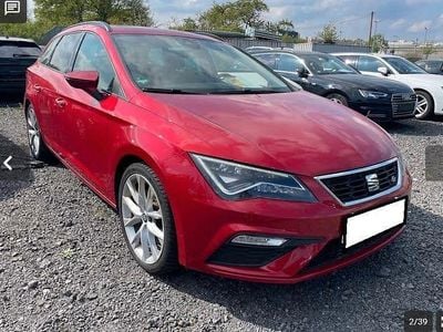 Usata Seat Leon ST FR 190 CV (139 kW) 2018 Rosso Station wagon