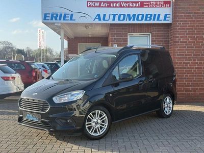 Gebraucht Ford Tourneo Courier Titanium 101 PS (74 kW) 2019 Schwarz Van / Kleinbus