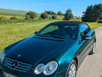 Gebraucht Mercedes CLK200 Elegance 163 PS (119 kW) 2003 Grün Cabrio