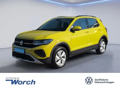 Neu VW T-Cross Life 95 PS (69 kW) 2026 Gelb SUV