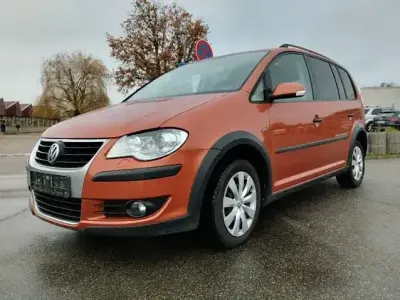 Gebraucht VW Touran Cross 170 PS (125 kW) 2007 Rot Van / Kleinbus