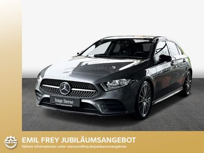 gebraucht Mercedes A250 7G-DCT AMG Line+MBUX+Navi Premium+19''