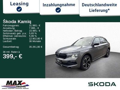 Gebraucht Skoda Kamiq Monte Carlo 116 PS (85 kW) 2025 Graphitegrau SUV