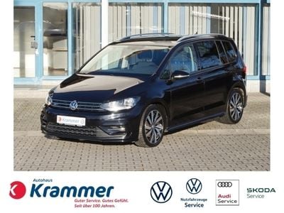 Gebraucht VW Touran Sound 150 PS (110 kW) 2018 Schwarz Van / Kleinbus