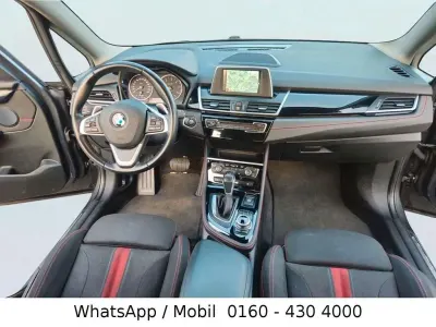 Gebraucht BMW 218 Gran Tourer Sport Line 150 PS (110 kW) 2016 Grau Van / Kleinbus