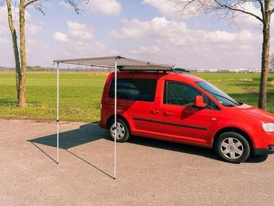 Gebraucht VW Caddy Maxi Life Life 102 PS (75 kW) 2009 Rot Van / Kleinbus