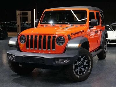 Gebraucht Jeep Wrangler Unlimited Rubicon 200 PS (147 kW) 2018 Punk'n metallic clear coat SUV