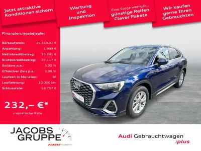 Gebraucht Audi Q3 Sportback S-Line 150 PS (110 kW) 2025 Navarrablau metallic SUV