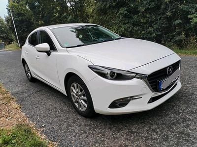 Gebraucht Mazda 3 105 PS (77 kW) 2017 Weiß Limousine