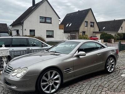 Gebraucht Mercedes SL500 306 PS (225 kW) 2004 Silber Cabrio