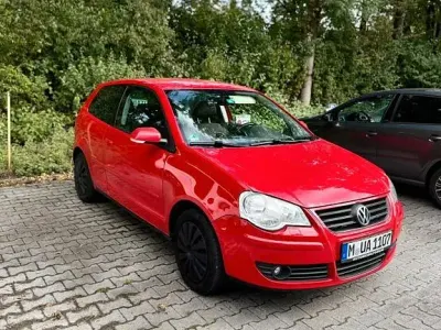 Gebraucht VW Polo United 101 PS (74 kW) 2008 Rot Kleinwagen