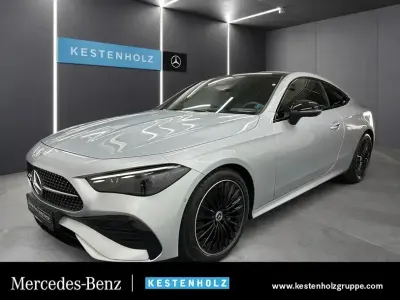 Brugt Mercedes CLE200 AMG 204 HK (150 kW) 2025 Sølv Coupe