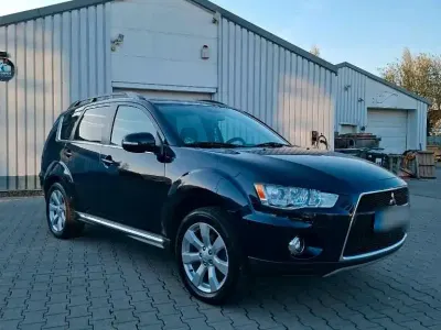 Brugt Mitsubishi Outlander 177 HK (130 kW) 2012 Blå SUV